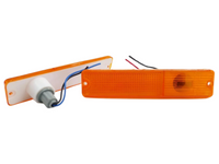 Front Side Guard Indicator Lights for Ford F100 / F250 / F350 - Orange Lens - Pair-Spoilers and Bodykits Australia