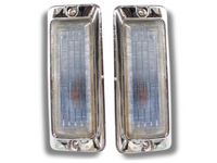 Front Side Guard Indicator Lights for Mazda RX3 / 808 - Clear Lens - Pair-Spoilers and Bodykits Australia