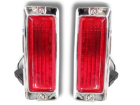 Front Side Guard Indicator Lights for Mazda RX3 / 808 - USA Spec - Red Lens - Pair-Spoilers and Bodykits Australia