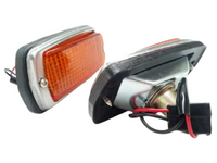 Front Side Guard Indicator Lights for Nissan Datsun 120Y B210 - Pair-Spoilers and Bodykits Australia