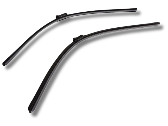 Front Windscreen Frameless Wiper Blade Set for Ford Focus LW / LZ - 660mm + 381mm (2011 - 2017)-Spoilers and Bodykits Australia