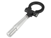 Front or Rear Bumper Tow Hook Ring for CJ Mitsubishi Lancer EVO X / EVO 10 - Black (2008 - 2016)-Spoilers and Bodykits Australia