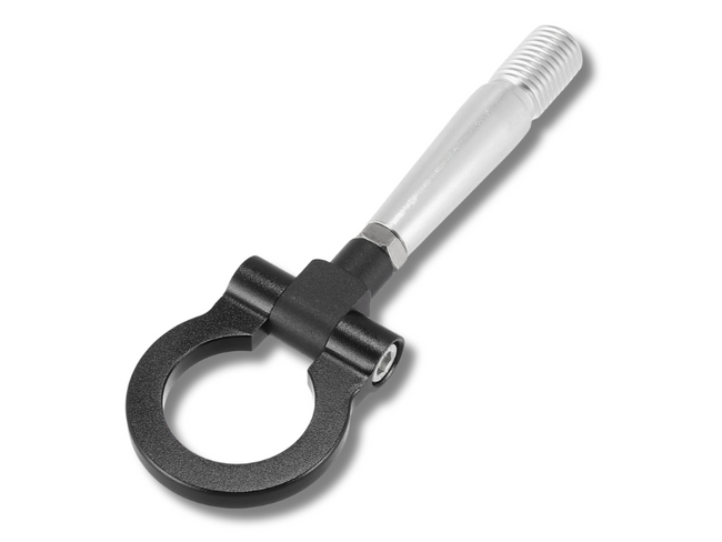 Front or Rear Bumper Tow Hook Ring for CJ Mitsubishi Lancer EVO X / EVO 10 - Black (2008 - 2016)-Spoilers and Bodykits Australia