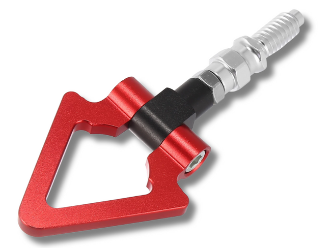Front or Rear Bumper Tow Hook Triangle Ring for BMW Models - Red-Spoilers and Bodykits Australia