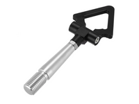 Front or Rear Bumper Tow Hook Triangle Ring for CJ Mitsubishi Lancer EVO X / EVO 10 - Black (2008 - 2016)-Spoilers and Bodykits Australia