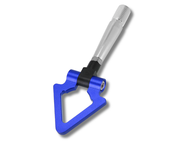 Front or Rear Bumper Tow Hook Triangle Ring for CJ Mitsubishi Lancer EVO X / EVO 10 - Blue (2008 - 2016)-Spoilers and Bodykits Australia