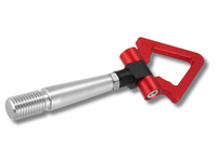 Front or Rear Bumper Tow Hook Triangle Ring for CJ Mitsubishi Lancer EVO X / EVO 10 - Red (2008 - 2016)-Spoilers and Bodykits Australia