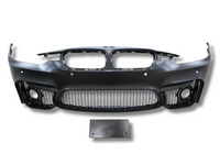 Front Bumper Bar with Fog Light Hole for BMW 3 Series F30 320i  323i  325i  330i  335i  320d - F80 M3 Style (2012 - 2015) - Spoilers And Bodykits Australia