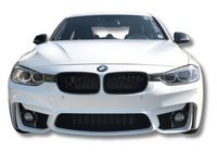 Front Bumper Bar with Fog Light Hole for BMW 3 Series F30 320i  323i  325i  330i  335i  320d - F80 M3 Style (2012 - 2015) - Spoilers And Bodykits Australia