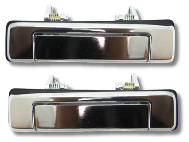 Front Door Handles for Mazda Bravo UF - Chrome - Pair (06/1985 - 12/1998)