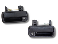 Front Door Handles for Toyota Hilux 2WD / 4WD - Black - Pair (08/1997 - 01/2005)