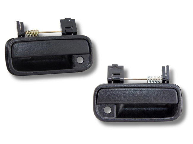 Front Door Handles for Toyota Hilux 2WD / 4WD - Black - Pair (08/1997 - 01/2005)