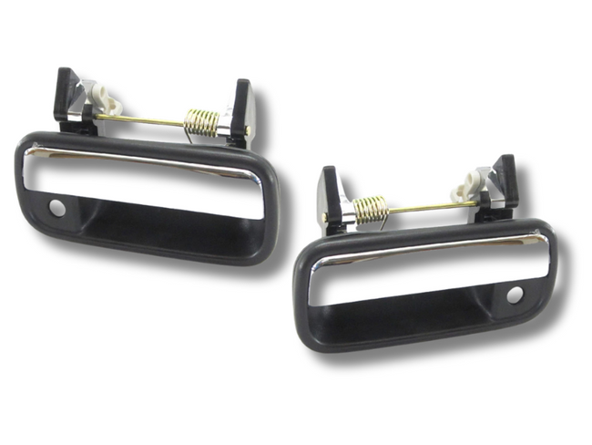Front Door Handles for Toyota Hilux 2WD / 4WD - Chrome - Pair (10/1988 - 07/1997)
