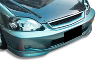 Front Lower Bumper Bar Lip for Honda Civic EK 3D Hatch  4D Sedan - R Style (1999 - 2000) - Spoilers And Bodykits Australia