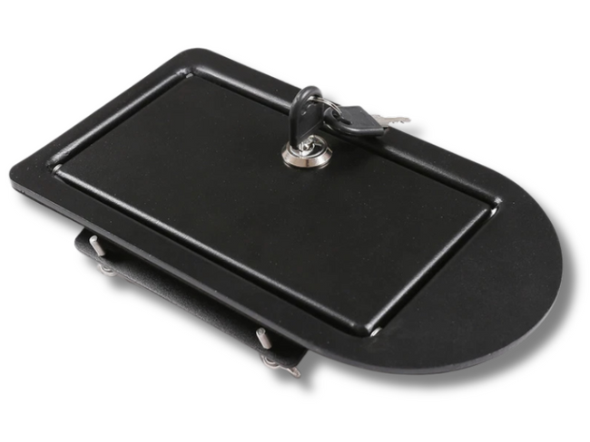 Fuel Tank Cap Door with Lock for Land Rover Defender - Alloy (2014 - 2019)-Spoilers and Bodykits Australia