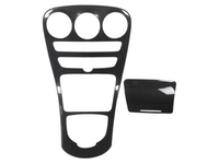 Gear Shift Surround Panel Trim for Mercedes Benz C Class W205 / GLC X253 - Carbon Fibre Look (2015 - 2018)-Spoilers and Bodykits Australia