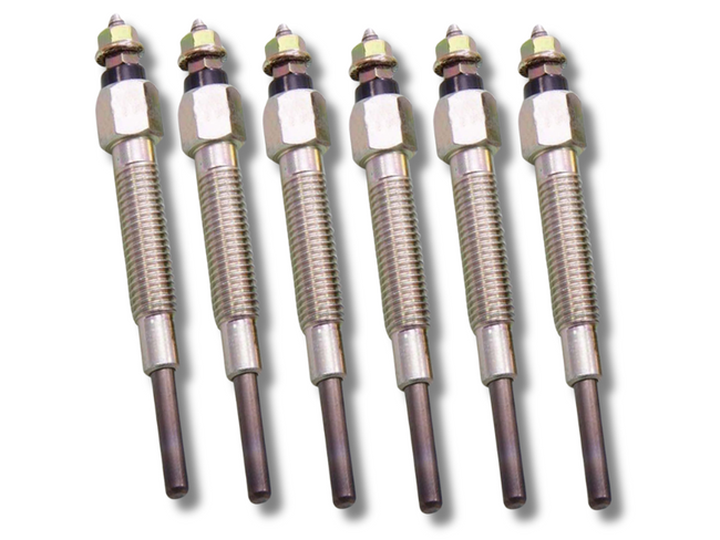 Glow Plugs x4 for GQ Nissan Patrol Y60 4.2L Diesel / D21 Navara 2.7D & Ford Maverick DA-Spoilers and Bodykits Australia