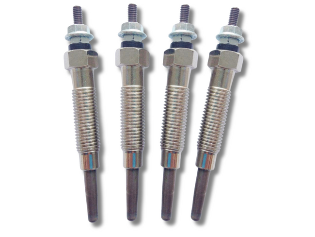 Glow Plugs x4 for MK Mitsubishi Triton 2.8L Turbo Diesel 4M40T 4Cyl K77T (1998 - 2004)-Spoilers and Bodykits Australia