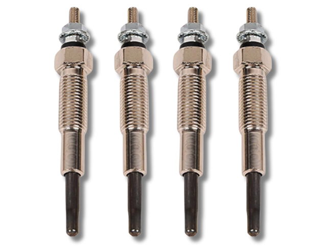 Glow Plugs x4 for Mazda MPV 2.5L Diesel (1996 - 1999)-Spoilers and Bodykits Australia