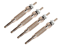 Glow Plugs x4 for Mitsubishi Pajero II Wagon 2.8L TD 4M40-T AWD-Spoilers and Bodykits Australia