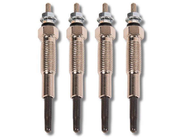 Glow Plugs x4 for Toyota Hilux LN110 / LN90 / LN85 / LN86 2.8L Diesel 4Cyl (1988 - 1997)-Spoilers and Bodykits Australia