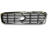 Grill for 100 Series Toyota Landcruiser GXL - Chrome Surround (01/1998 - 08/2002)-Spoilers and Bodykits Australia