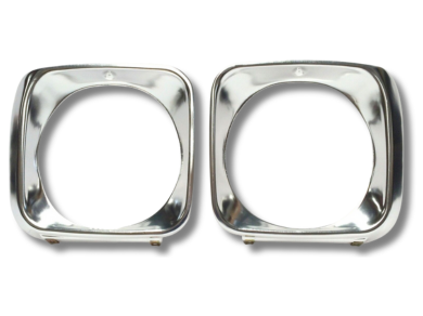 Head Light Surrounds for Holden Torana LJ SL GTR XU1 - Aluminium - Pair-Spoilers and Bodykits Australia