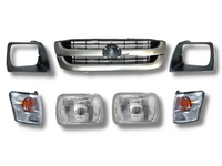 Head Lights, Light Surrounds & Front Grill for Toyota Hilux 2WD (2001 - 2005)-Spoilers and Bodykits Australia