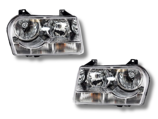 Head Lights for Chrysler 300C 5.7L - Delay-Type - Pair (2005 - 2010)-Spoilers and Bodykits Australia