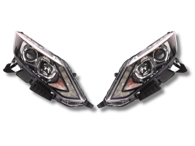Head Lights for Nissan Qashqai J11 ST / TS (06/2014 - 09/2017)-Spoilers and Bodykits Australia
