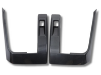 Headlight Eyebrow Surrounds for Mitsubishi Triton L200 - Carbon Fibre Look - Pair (2024 Onwards)-Spoilers and Bodykits Australia