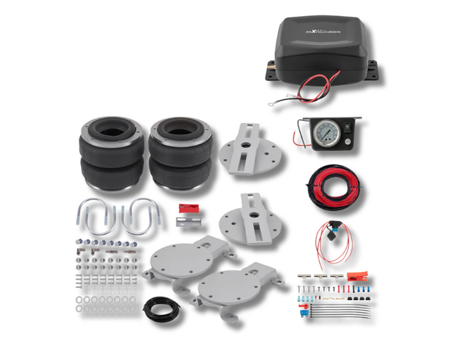 Heavy Duty Rear Air Suspension Spring Bag Kit with Controller for Toyota Fortuner (2015 Onwards)-Spoilers and Bodykits Australia