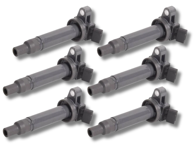 Ignition Coils x6 for Lexus LX470 UZJ100 V8 4.7L 2UZ-FE (1998 - 2007)-Spoilers and Bodykits Australia