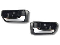 Inner Door Handles for Toyota Camry CV36 - Chrome / Grey - Pair (2002 - 06/2006)-Spoilers and Bodykits Australia