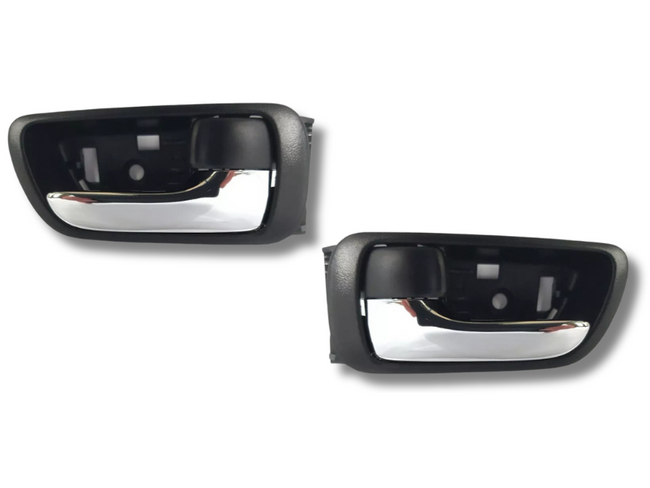 Inner Door Handles for Toyota Camry CV36 - Chrome / Grey - Pair (2002 - 06/2006)-Spoilers and Bodykits Australia