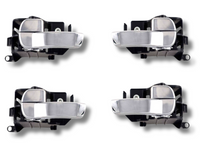 Inner Door Handles x4 for D40 Nissan Navara - Chrome (2005 - 2013)-Spoilers and Bodykits Australia
