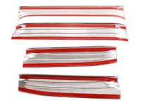 Inner Door Sill Scuff Trims x4 for Toyota Hilux Revo - Stainless Steel (2015 - 2020)-Spoilers and Bodykits Australia