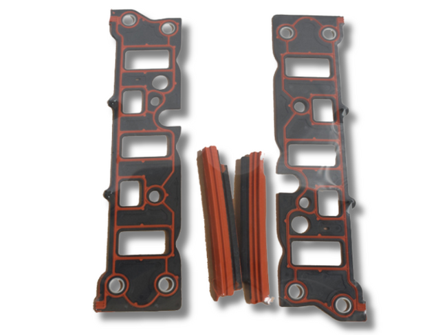 Intake Manifold Gasket Set for VT / VU / VX / VY Holden Commodore 3.8L V6 - Red Rubber Seal (1998 - 2004)-Spoilers and Bodykits Australia