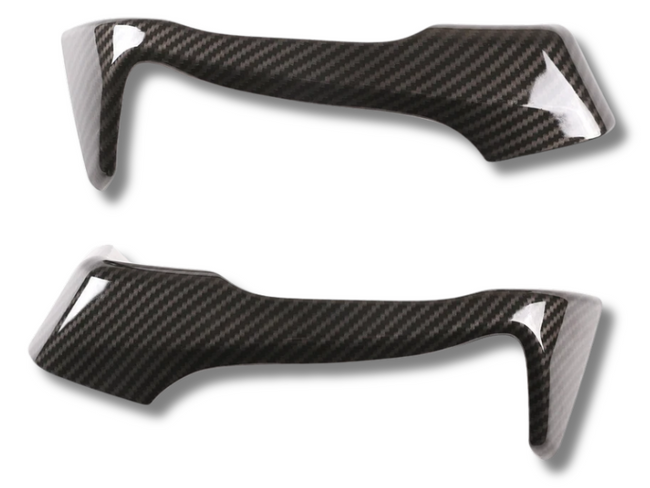 Interior Door Handle Covers for Toyota 86 / Subaru BRZ - Carbon Fibre Look - Pair (2012 - 2020)-Spoilers and Bodykits Australia