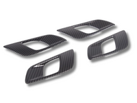 Interior Door Handle Covers x4 for PX2 / PX3 Ford Ranger - Carbon Fibre Look (2015 - 2021)-Spoilers and Bodykits Australia