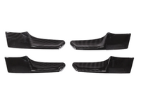 Interior Door Handle Covers x4 for Toyota Hilux - Carbon Fibre Look (2015 - 2022)-Spoilers and Bodykits Australia