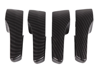 Interior Door Handle Covers x4 for Toyota Hilux - Carbon Fibre Look (2015 - 2022)-Spoilers and Bodykits Australia
