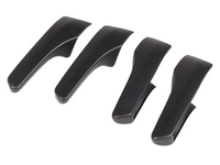 Interior Door Handle Covers x4 for Toyota Hilux - Matt Black - Pair (2015 - 2022)-Spoilers and Bodykits Australia