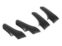 Interior Door Handle Covers x4 for Toyota Hilux - Matt Black - Pair (2015 - 2022)-Spoilers and Bodykits Australia