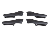 Interior Door Handle Covers x4 for Toyota Hilux - Matt Black - Pair (2015 - 2022)-Spoilers and Bodykits Australia