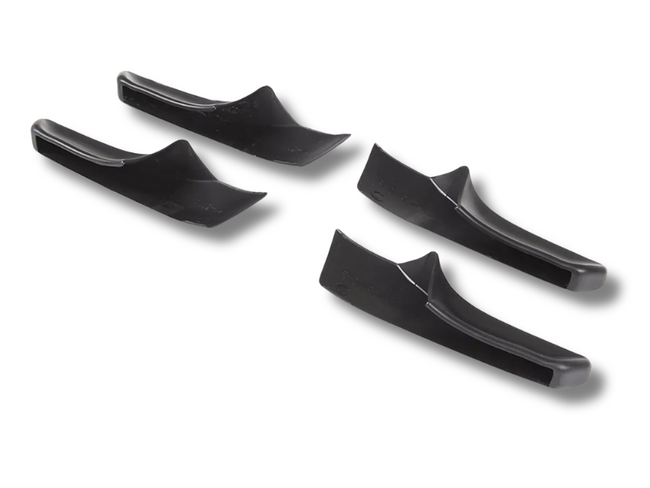 Interior Door Handle Covers x4 for Toyota Hilux - Matt Black - Pair (2015 - 2022)-Spoilers and Bodykits Australia