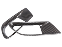 Interior Door Handle Surround Trims for Toyota 86 / Subaru BRZ - Carbon Fibre Look - Pair (2012 - 2020)-Spoilers and Bodykits Australia