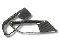 Interior Door Handle Surround Trims for Toyota 86 / Subaru BRZ - Carbon Fibre Look - Pair (2012 - 2020)-Spoilers and Bodykits Australia