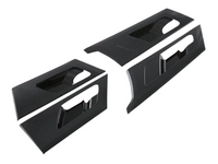 Interior Door Handle Surrounds x4 for Mitsubishi Outlander - Carbon Fibre Look (2022 - 2024)-Spoilers and Bodykits Australia