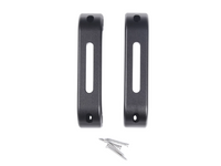 Interior Door Handles for Land Rover Defender 90 / 110 - Black Alloy - Pair (2004 - 2018)-Spoilers and Bodykits Australia